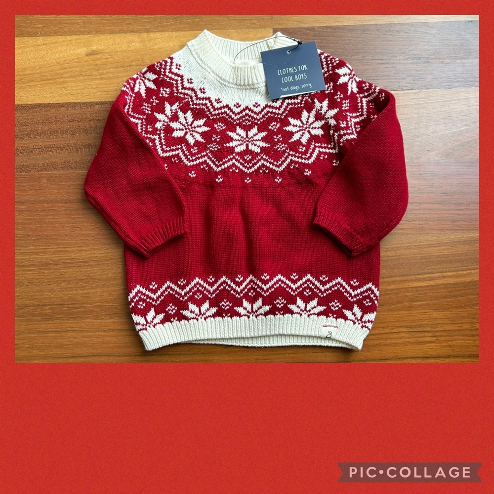 ❄️NWT fair isle holiday sweater